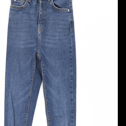 Denim & Co. Womens Blue  Denim Skinny Jeans Size 8 L28 in