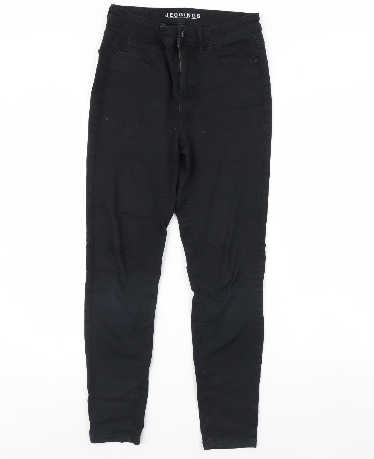 m&s Womens Black  Denim Skinny Jeans Size 10 L29 in