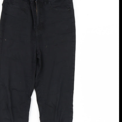 m&s Womens Black  Denim Skinny Jeans Size 10 L29 in