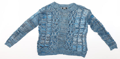 bikbok Womens Blue   Pullover Jumper Size XS