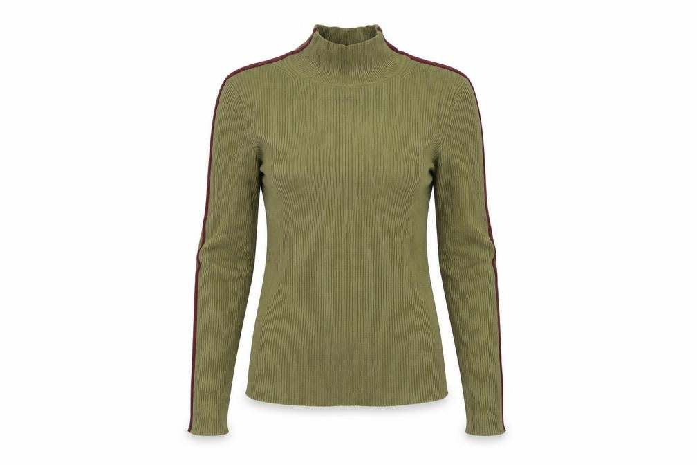 Womens UK Size 6 Zara Green Pullover Jumper
