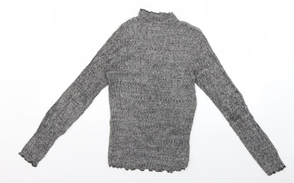 Primark Womens Grey   Basic Blouse Size 4