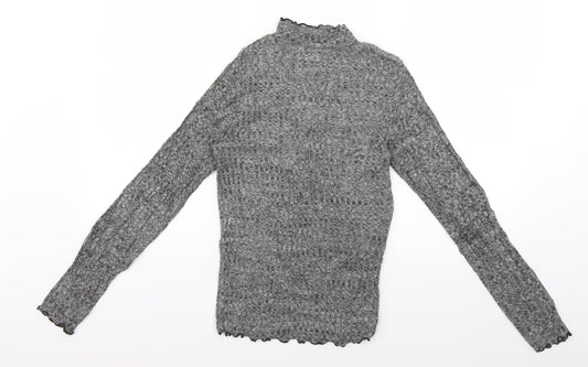 Primark Womens Grey   Basic Blouse Size 4