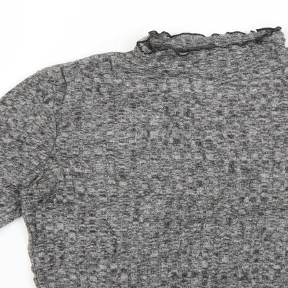 Primark Womens Grey   Basic Blouse Size 4