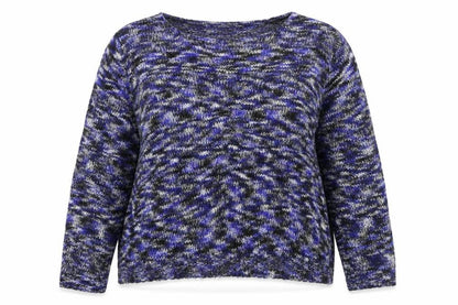 Womens UK Size XL Papaya Blue Pullover Jumper