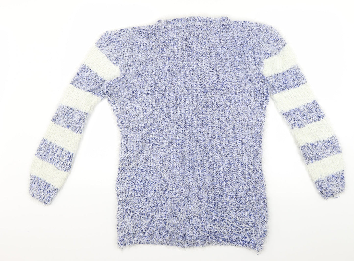 Womens UK Size XL buisdaei Blue Pullover Jumper