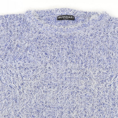 Womens UK Size XL buisdaei Blue Pullover Jumper