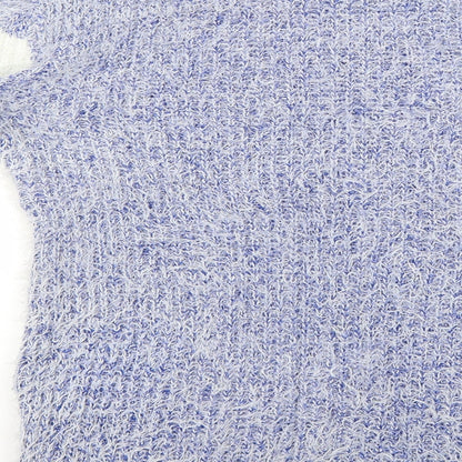 Womens UK Size XL buisdaei Blue Pullover Jumper