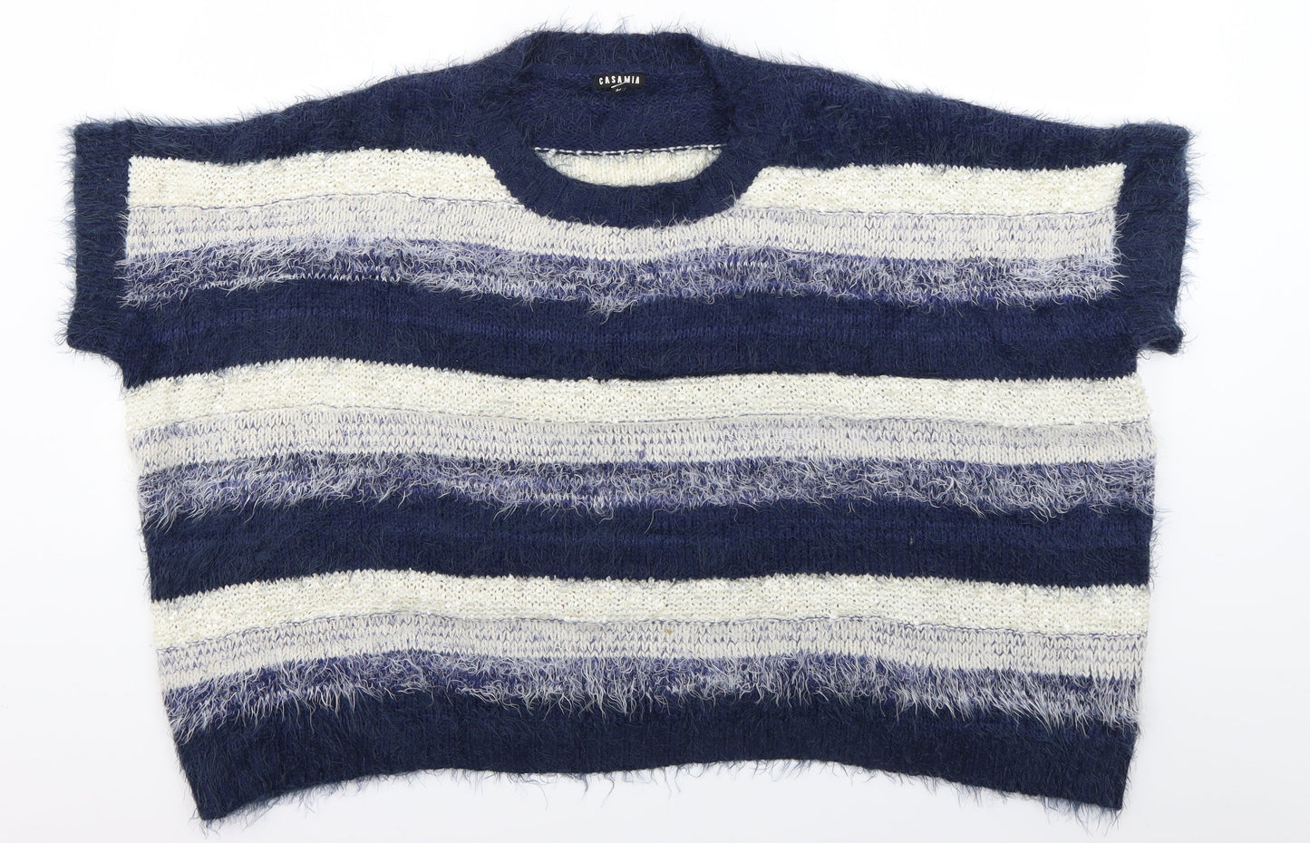 Womens UK Size M Casamia Blue Pullover Jumper