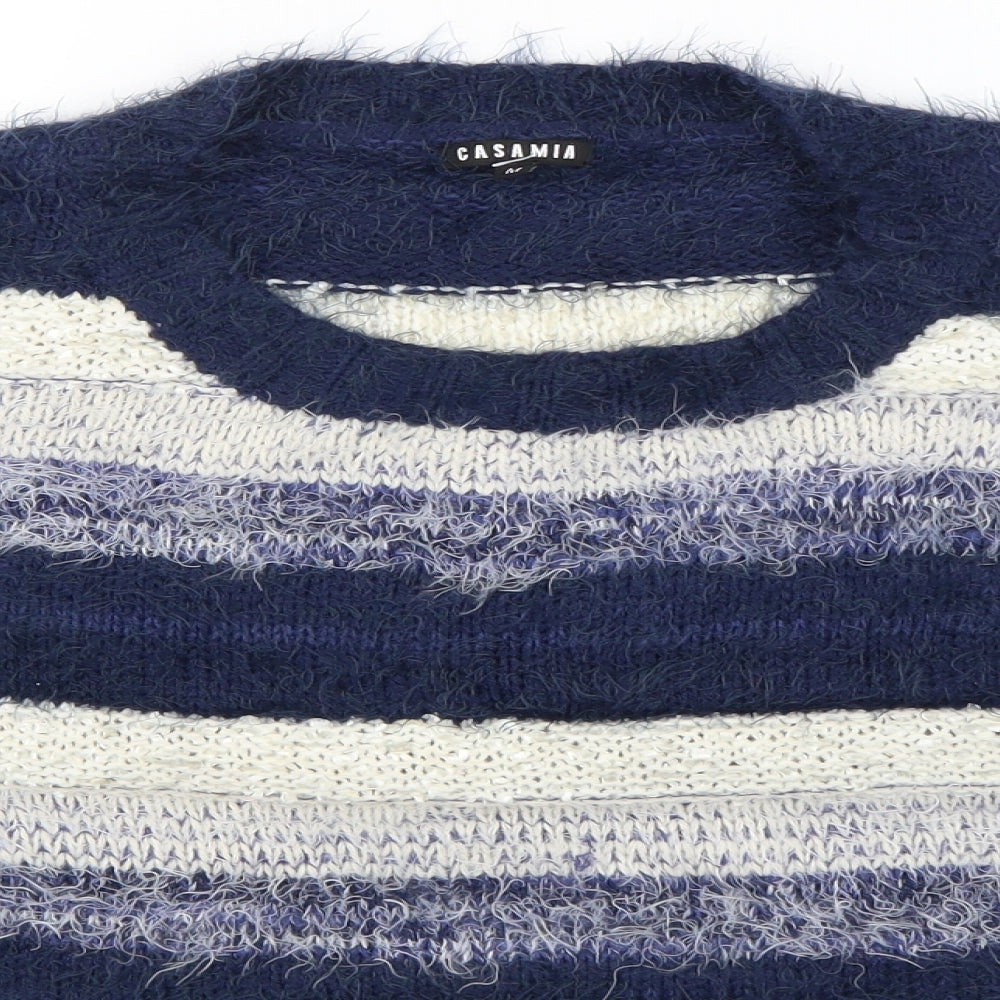 Womens UK Size M Casamia Blue Pullover Jumper