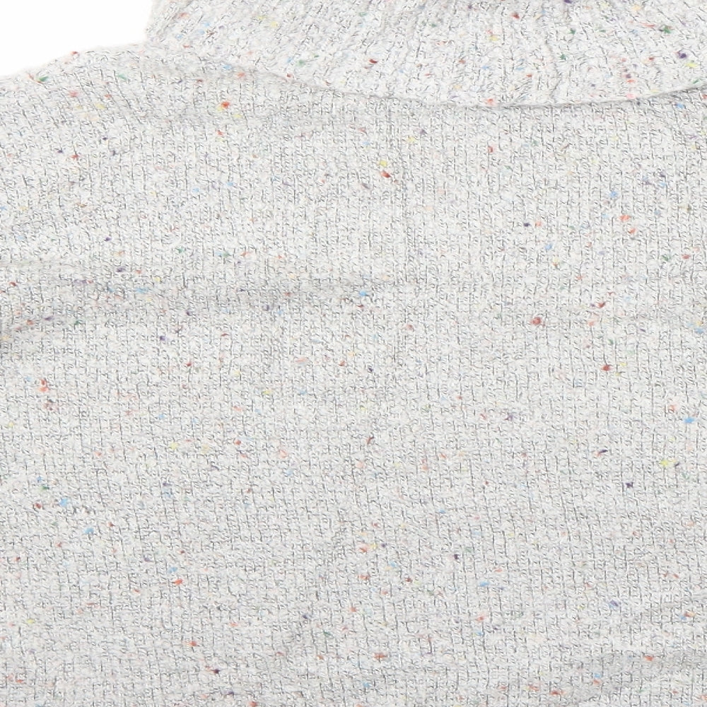 Womens UK Size 14 M&Co Grey Pullover Jumper