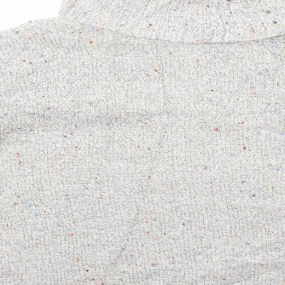 Womens UK Size 14 M&Co Grey Pullover Jumper