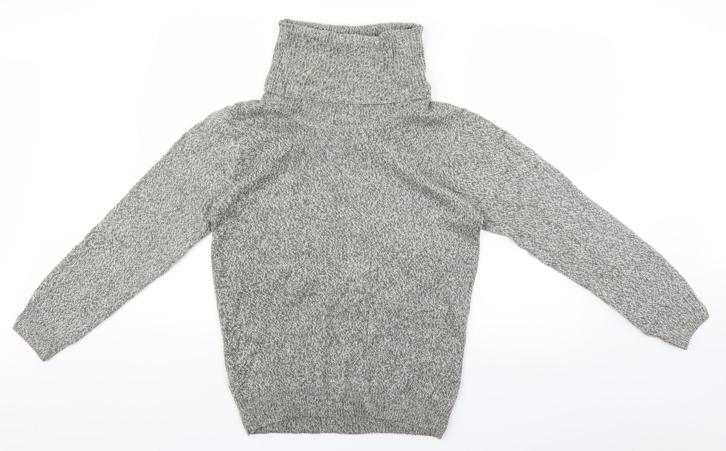 Damart Womens Grey  Knit Pullover Jumper Size 10