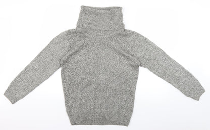 Damart Womens Grey  Knit Pullover Jumper Size 10