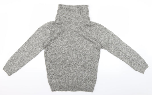 Damart Womens Grey  Knit Pullover Jumper Size 10