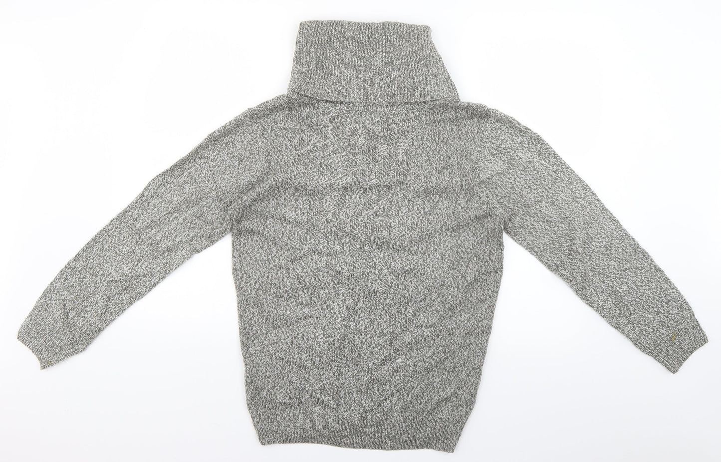 Damart Womens Grey  Knit Pullover Jumper Size 10