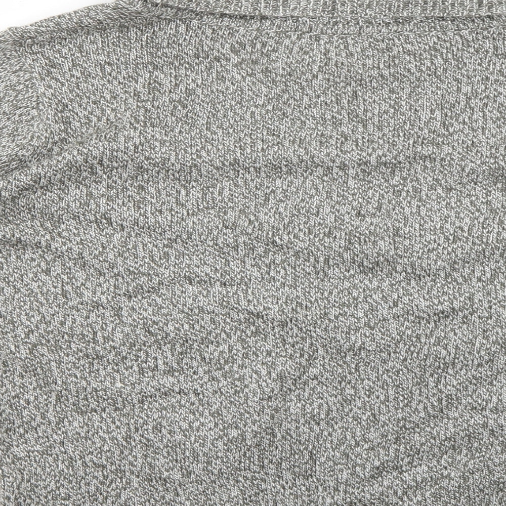 Damart Womens Grey  Knit Pullover Jumper Size 10