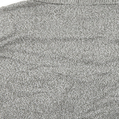 Damart Womens Grey  Knit Pullover Jumper Size 10