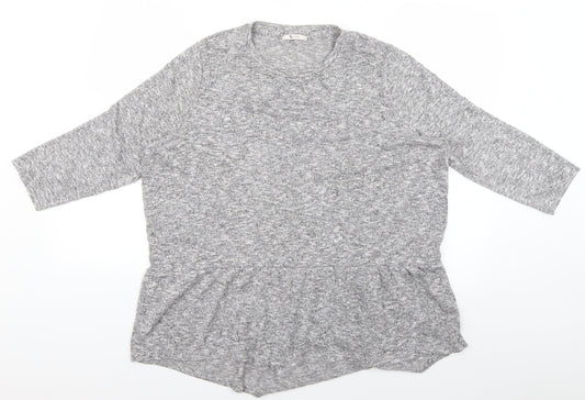 TU Womens Grey   Pullover Jumper Size 18