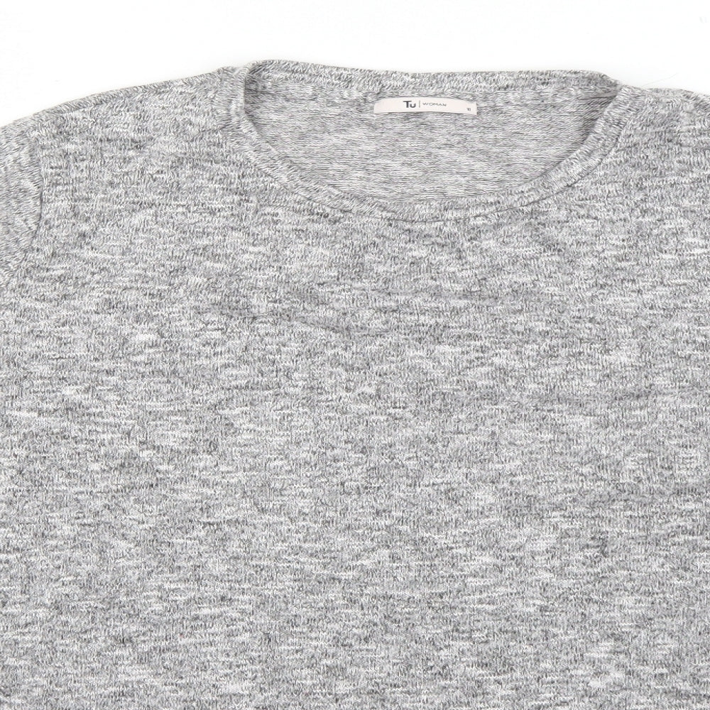 TU Womens Grey   Pullover Jumper Size 18