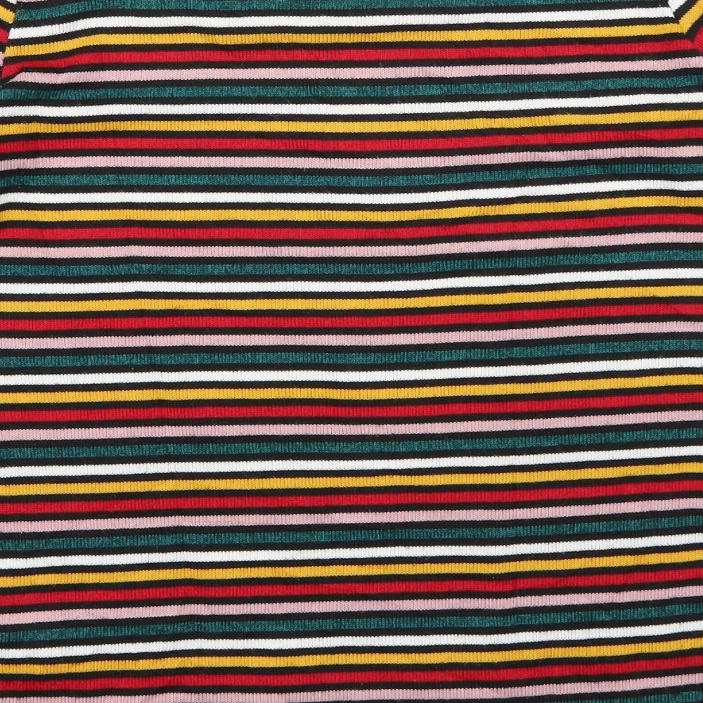 Womens UK Size 6 New Look Multicoloured Pullover Jumper