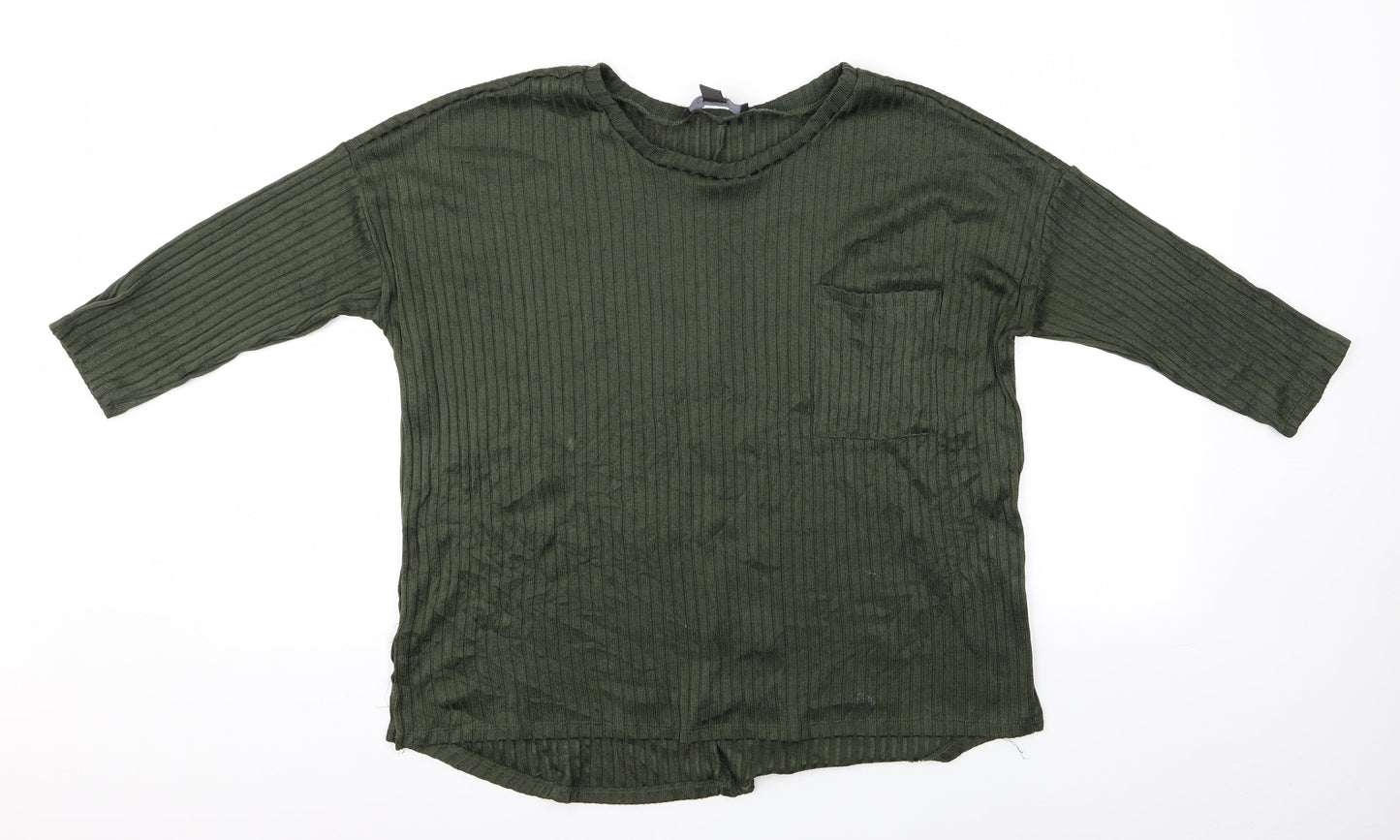 Primark Womens Green   Pullover Jumper Size S  - Primark