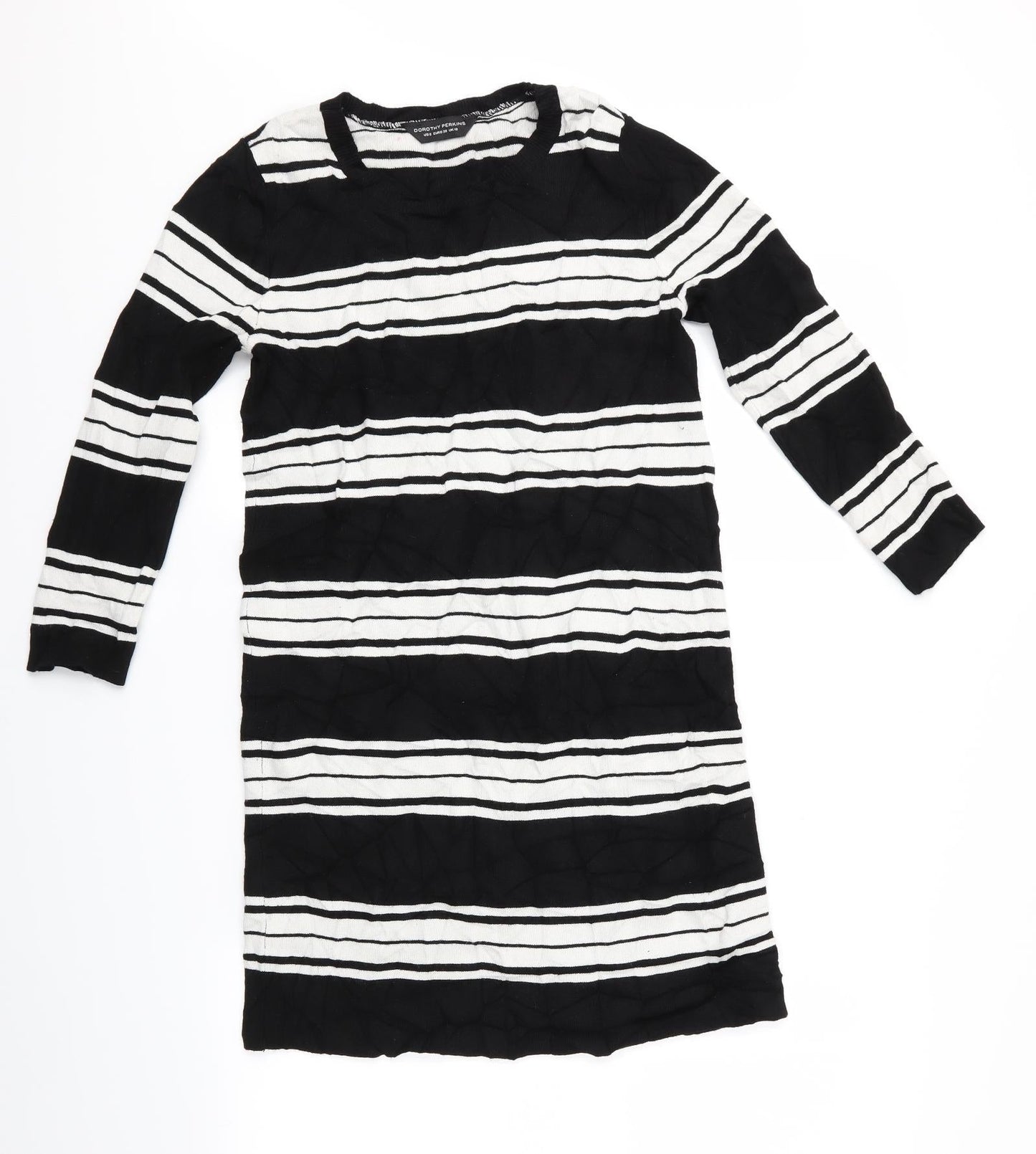 Dorothy Pe Womens Multicoloured Striped  Jumper Dress  Size 10  - Dorothy Perkins
