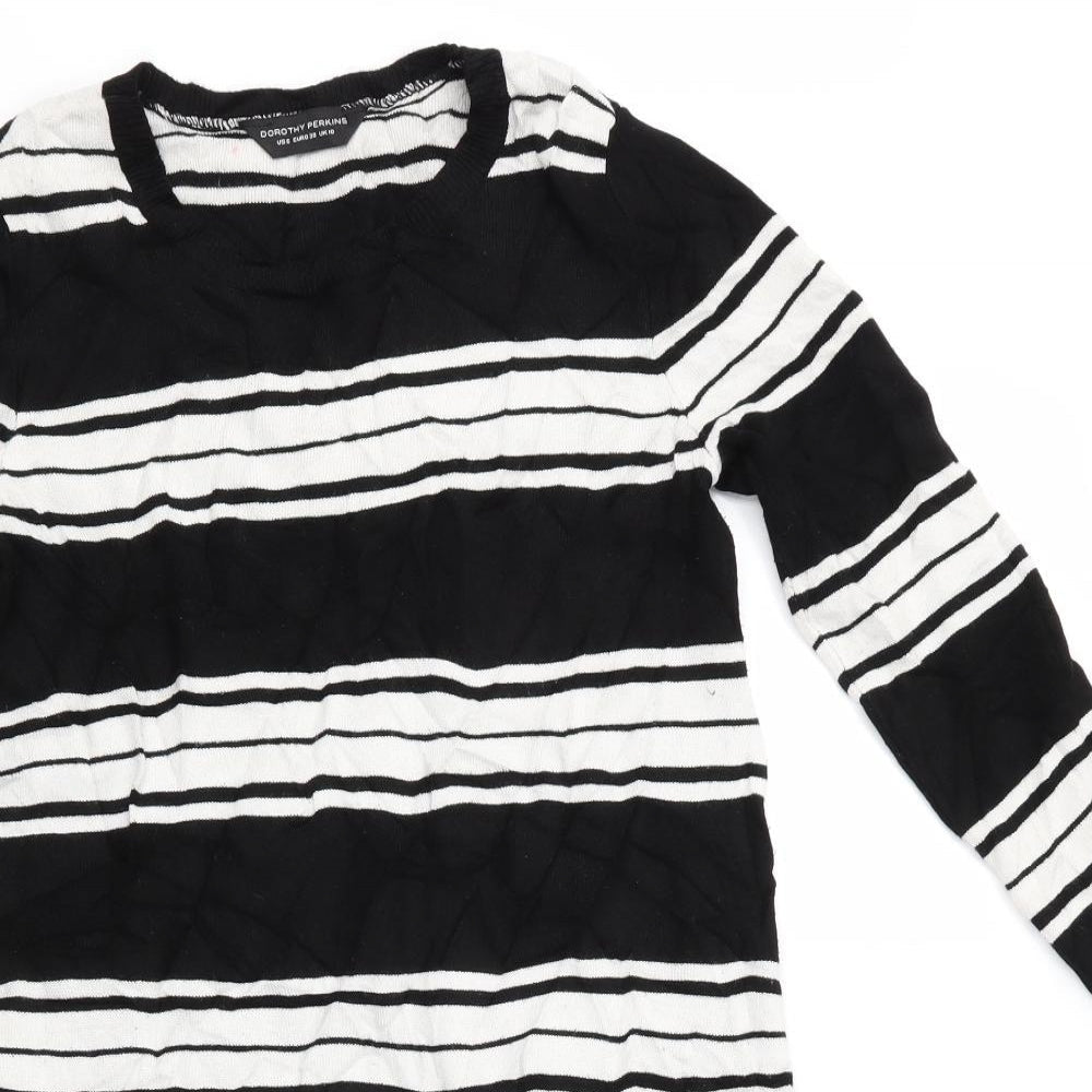 Dorothy Pe Womens Multicoloured Striped  Jumper Dress  Size 10  - Dorothy Perkins