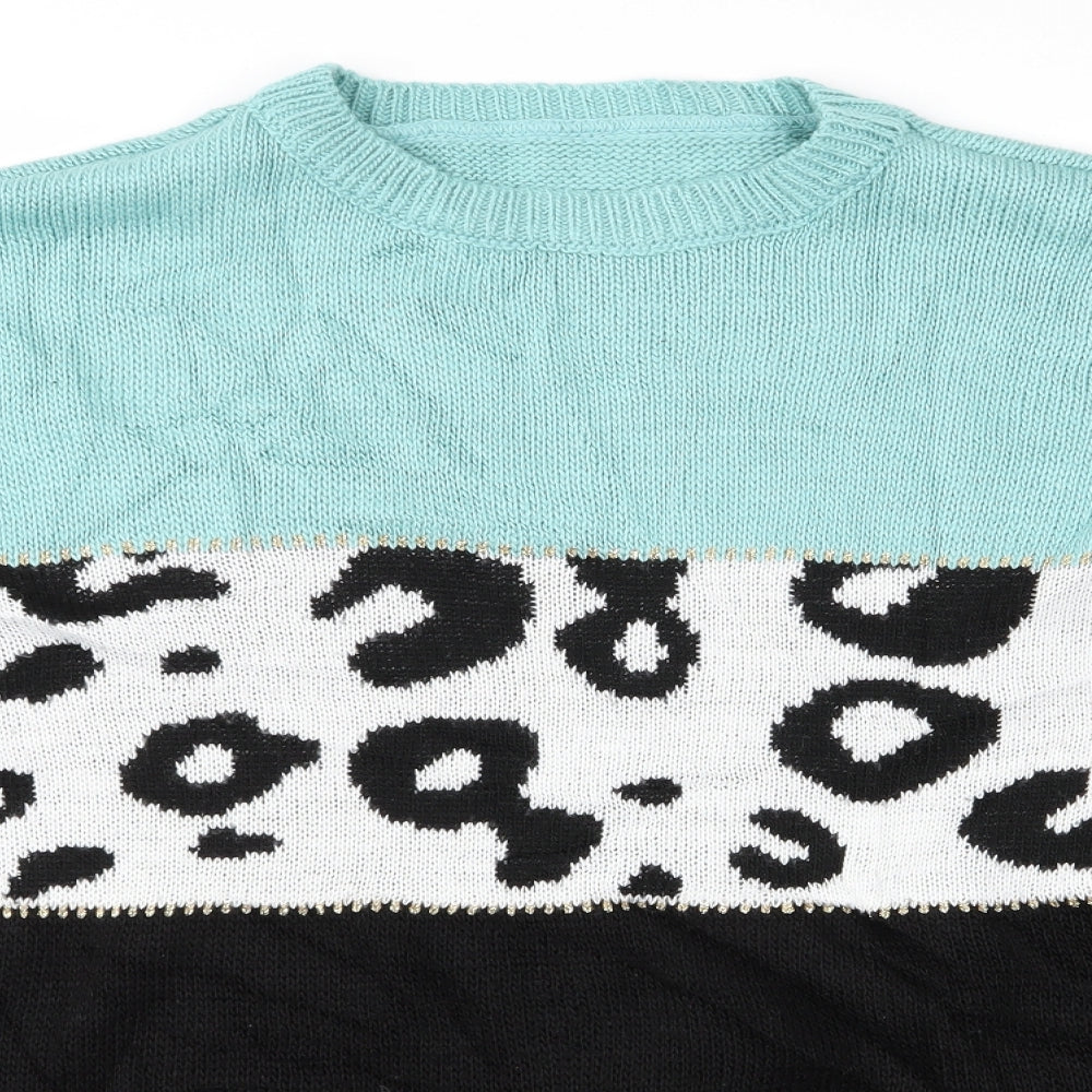 Womens UK Size  Preworn Multicoloured Pullover Jumper