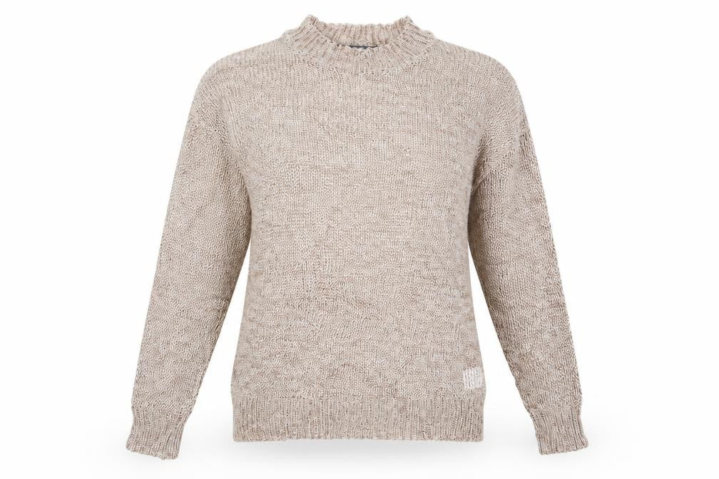 Womens UK Size 8 Studio Brown Pullover Jumper