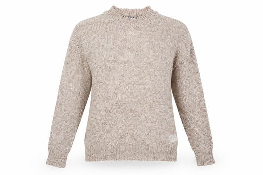 Womens UK Size 8 Studio Brown Pullover Jumper