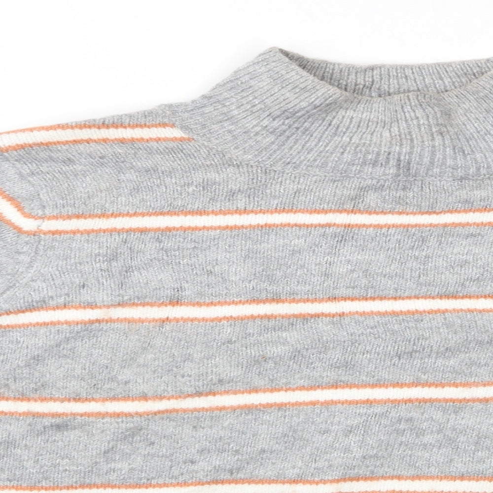 Womens UK Size 10 Dorothy Perkins Grey Pullover Jumper