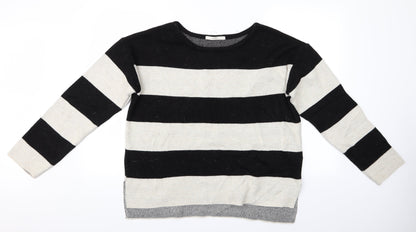 George Womens Multicoloured Striped  Pullover Jumper Size 14  - George
