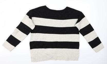 George Womens Multicoloured Striped  Pullover Jumper Size 14  - George