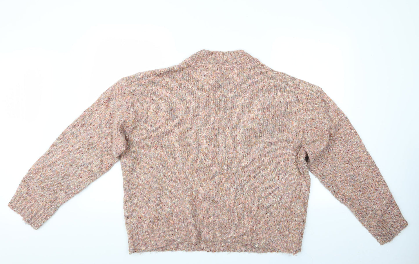 Womens UK Size L New Look Pink Pullover Jumper