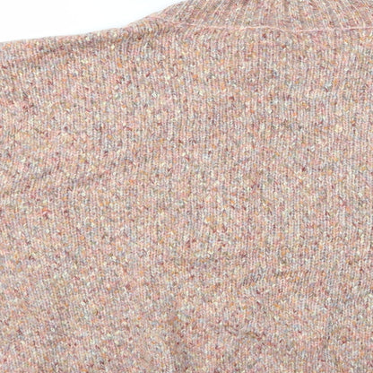 Womens UK Size L New Look Pink Pullover Jumper