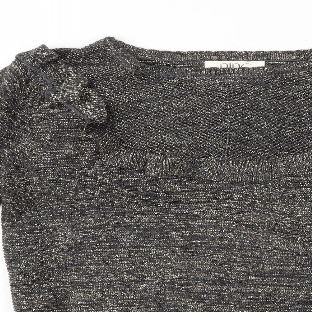 Womens UK Size 12 Nine Black Pullover Jumper