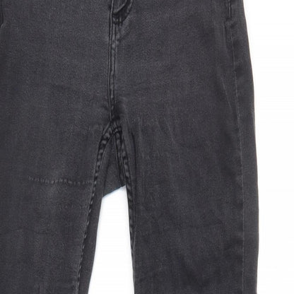 157 Womens Grey   Skinny Jeans Size M L30 in