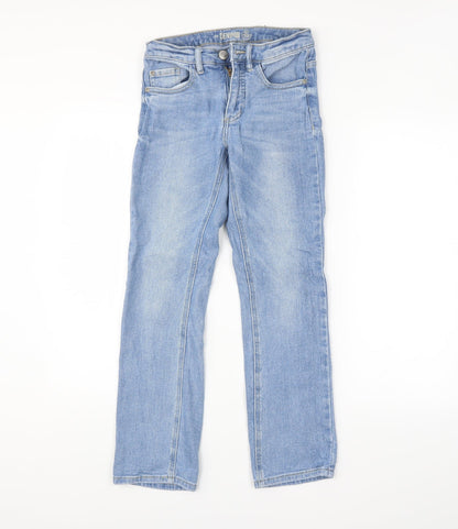 Womens UK Size 26 in Preworn Regular Fit Straight Blue Jeans