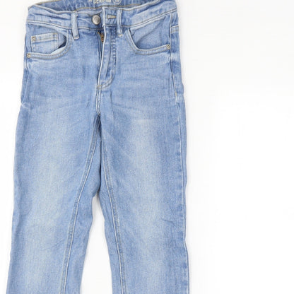 Womens UK Size 26 in Preworn Regular Fit Straight Blue Jeans