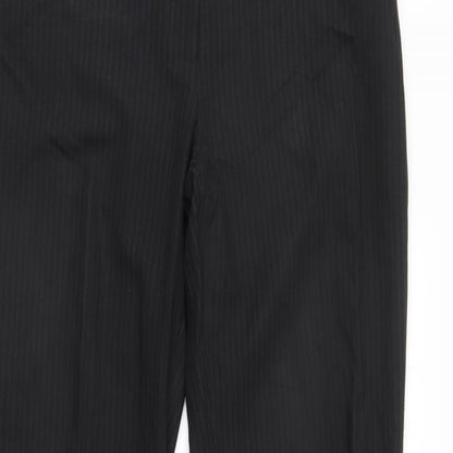 Womens UK Size 12 F&F Regular Fit  Black Trousers