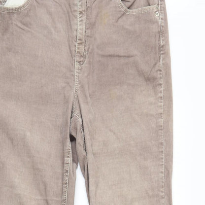 M&S Womens Purple   Straight Jeans Size M L30 in