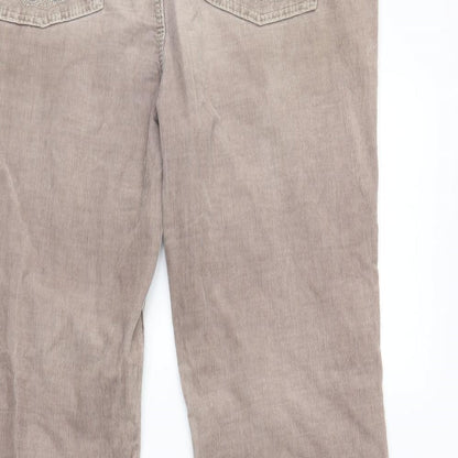 M&S Womens Purple   Straight Jeans Size M L30 in