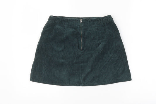 BDG Womens Green   A-Line Skirt