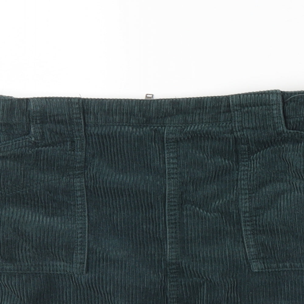 BDG Womens Green   A-Line Skirt