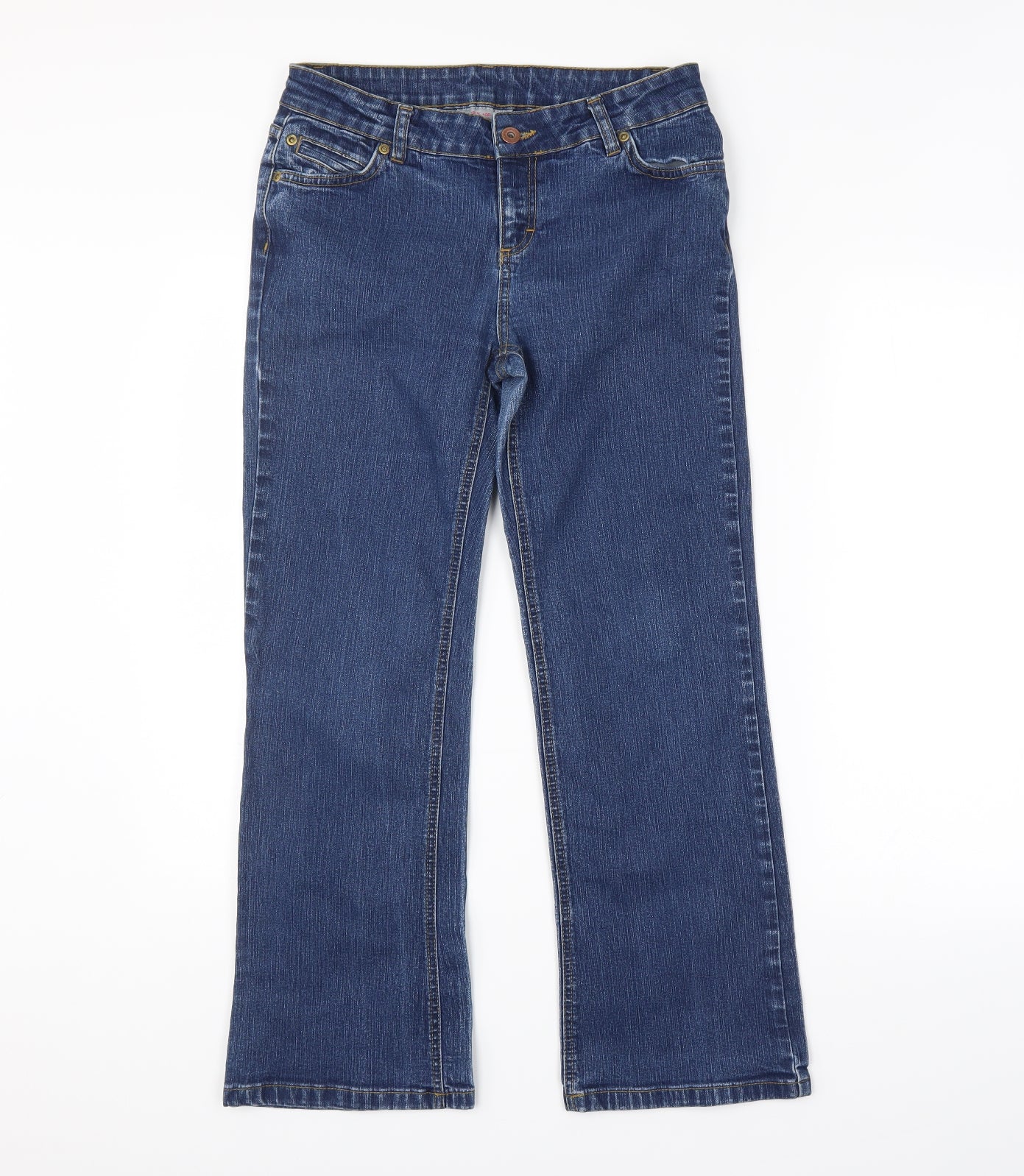 Dorothy Perkins Womens Blue   Straight Jeans Size 12 L28 in