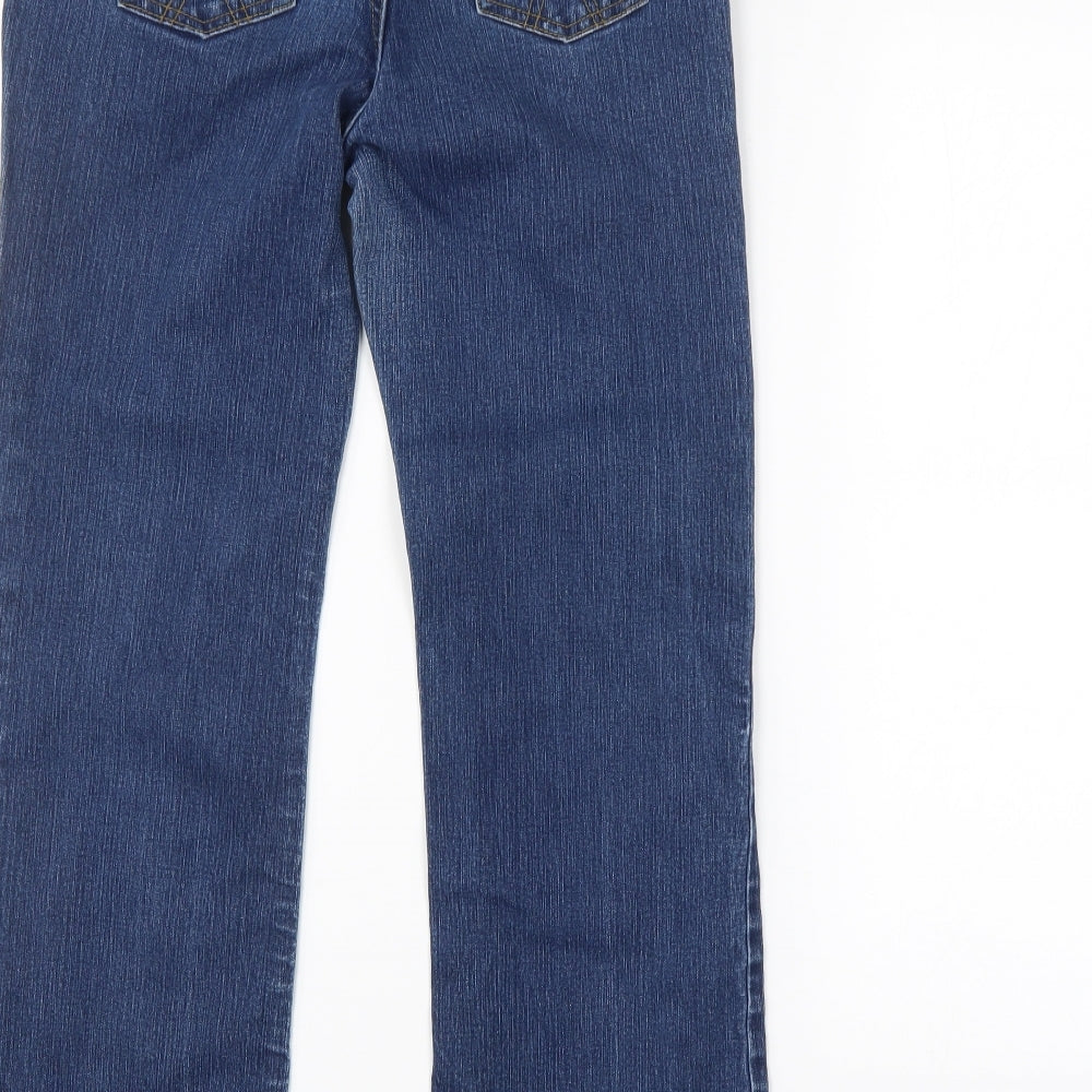 Dorothy Perkins Womens Blue   Straight Jeans Size 12 L28 in