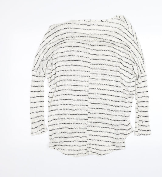 Womens UK Size 8 River Island White Pullover Jumper