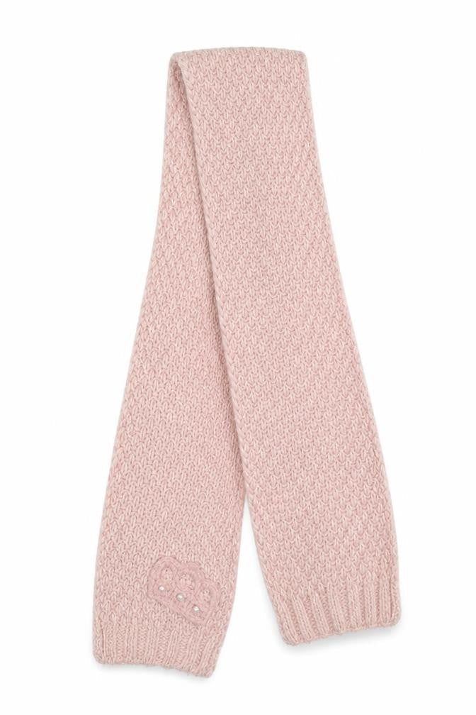 Front view of Preworn unisex pink scarf scarves & wraps one size