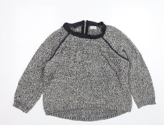 Womens UK Size 14 M&S Blue Pullover Jumper